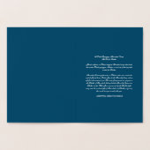 ポーランドシナゴーグハヌカランプ 箔カード (内部)