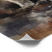 ポーランドシープドッグアートプリントポスター ポスター (角)