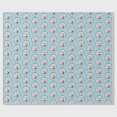 ポーランドシープドッグ絵画ズ – ドッグアート ラッピングペーパー (フラット)