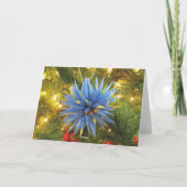 ポーランドスタークリスマスオーナメント シーズンカード (裏面)