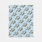 ポーランドスプラッシュチキン フリースブランケット (正面)