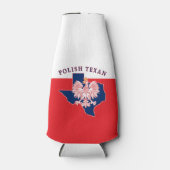 ポーランドテキサンイーグルの地図 ボトルクーラー (正面)