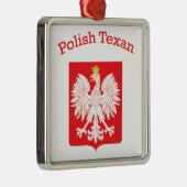 ポーランドテキサンイーグルシールド メタルオーナメント (右)