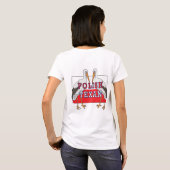 ポーランドテキサンホワイトストーク Tシャツ (裏面フル)