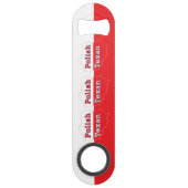 ポーランドテキサンポーランドの地図 スピード栓抜き (正面)