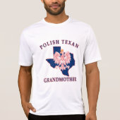 ポーランドテキサン祖母 Tシャツ (正面)