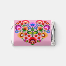 ポーランドデザイン花。