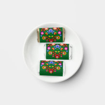 ポーランドデザイン花。