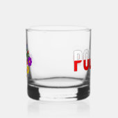 ポーランドデザイン花。 ウイスキーグラス (左)