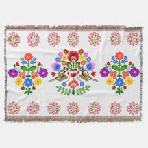 ポーランドデザイン花。