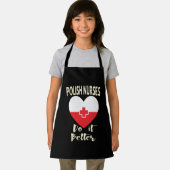 ポーランドナースRNはポーランドから最高の エプロン (インサイチュ)