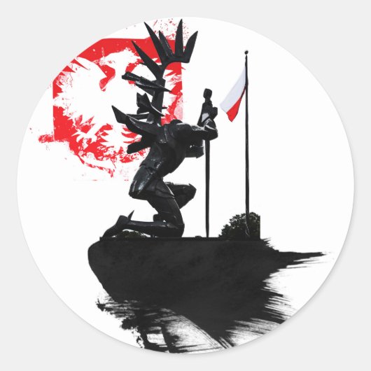 ポーランドハサー ラウンドシール (正面)