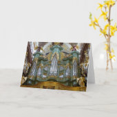 ポーランドパイプオルガン カード (黄色い花)