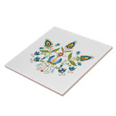 ポーランドパターンフォークが付いているセラミックタイル タイル (側面)