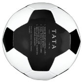 ポーランドパパギフト – TATA定義ブラック サッカーボール (回転)