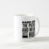 ポーランドピエロおもしろいギコーヒーマグ コーヒーマグカップ (正面右)