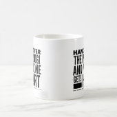 ポーランドピエロおもしろいギコーヒーマグ コーヒーマグカップ (中央)