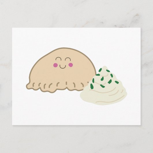 ポーランドピエロギ ポストカード (正面)