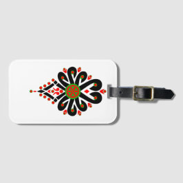 ポーランドフォークアート – Parzenica ラゲッジタグ