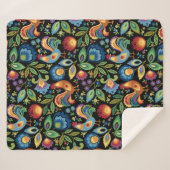 ポーランドフォークロスターズシェルパブランケット シェルパブランケット (正面(横))