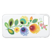 ポーランドフォーク花黄色 Case-Mate iPhoneケース (裏面(横))