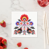 ポーランドフォーク スタンダードカクテルナプキン (インサイチュ)