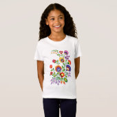 ポーランドフローラタペストリー: Tシャツ (正面フル)