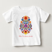 ポーランドフローラ交響曲：ワイシナンキの花 ベビーTシャツ (正面)