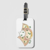 ポーランドフードポテト餃子ピアギースサワークリーム ラゲッジタグ (正面縦)