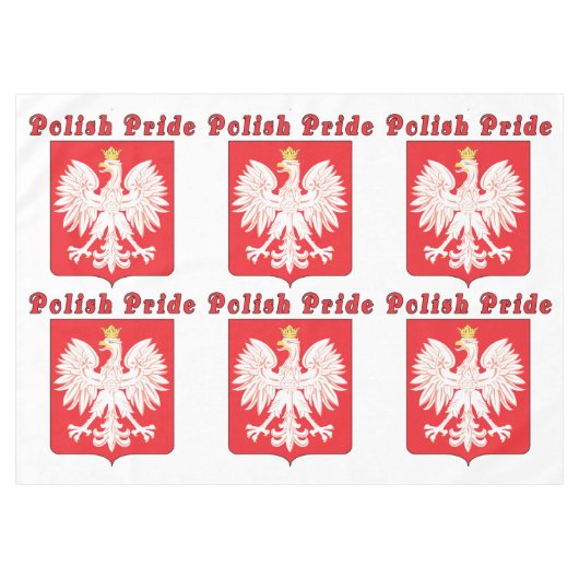 ポーランドプライドイーグル テーブルクロス (正面(横))