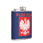 ポーランドプライドイーグル フラスク (右)