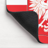 ポーランドプライドイーグル マウスパッド (コーナー)