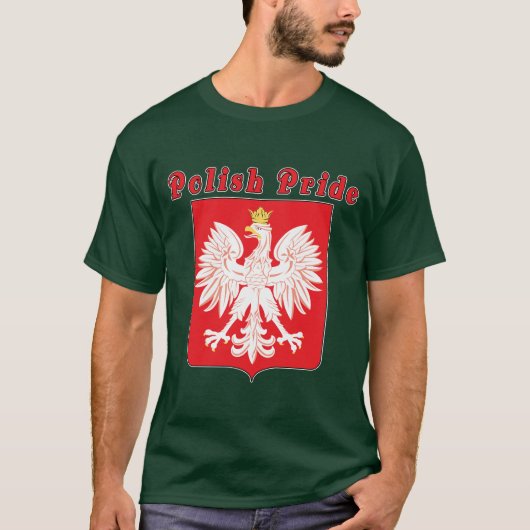 ポーランドプライドイーグル Tシャツ (正面)