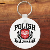 ポーランドプライド キーホルダー (正面)