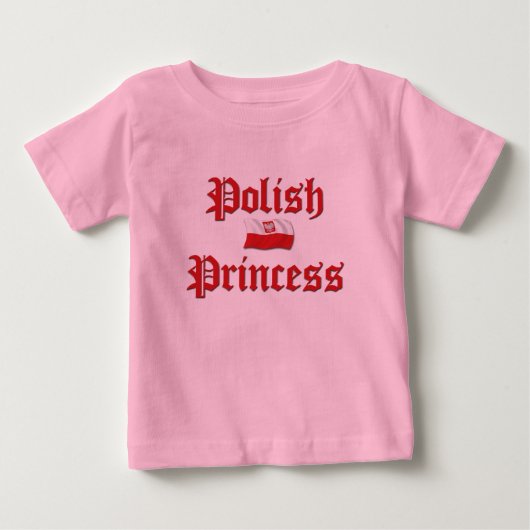 ポーランドプリンセス ベビーTシャツ (正面)