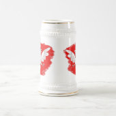 ポーランドホワイトイーグル ビールジョッキ (中央)