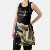 ポーランドボトルスプラッシュカスタムネイルサロン エプロン (インサイチュ)