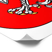 ポーランドポスターのエンブレム ポスター (角)