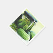 ポーランドポルスカガーキンスポーランドフードピクルス スタンダードカクテルナプキン (角)