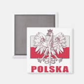 ポーランドポルスカコート・オブ・アームズ マグネット (正面/裏面)