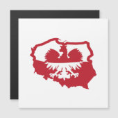 ポーランドポルスカ国旗 (正面/裏面)