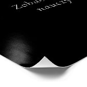 ポーランドマムギフト – MAMA定義ブラック ポスター (コーナー)