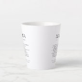 ポーランドマムギフト – MAMA定義 カフェラテマグ (正面)