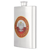 ポーランドメダリオン フラスク (左)