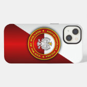 ポーランドメダリオン iPhoneケース (裏面横)