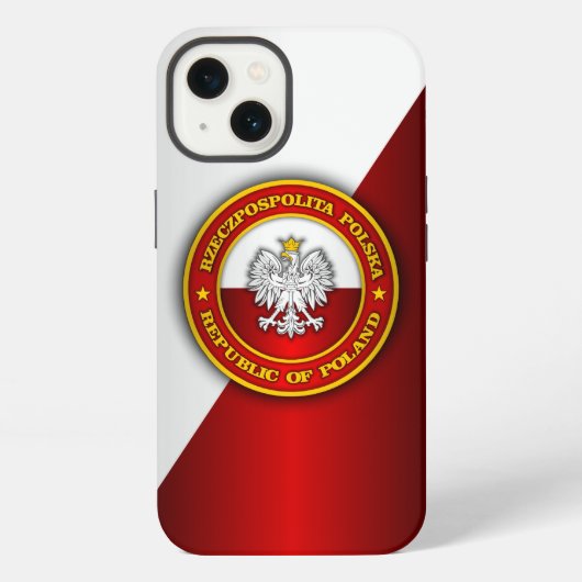 ポーランドメダリオン iPhoneケース (裏面)