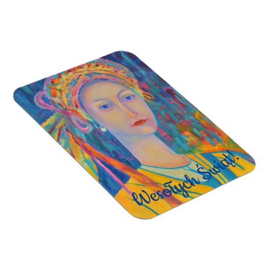 ポーランドメリークリスマスウェゾウチシブウィントギフト マグネット (右側)