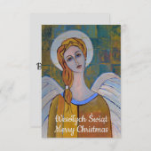 ポーランドメリークリスマスヴェソワチシブウィントエンジェル (正面/裏面)