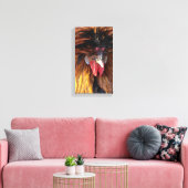 ポーランドルースター キャンバスプリント (インサイチュ (リビング))