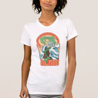 ポーランドワルシャワの人魚 Tシャツ